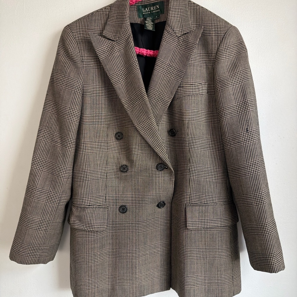Lauren Ralph Lauren Plaid Blazer